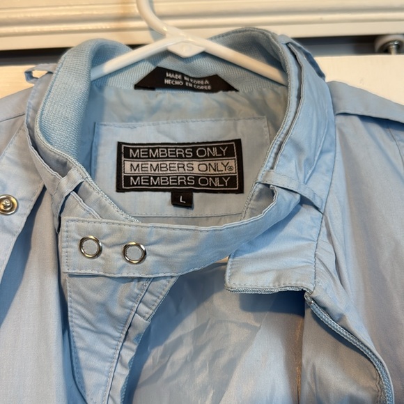 Unisex Baby Blue Members Only Jacket - Picture 3 of 6